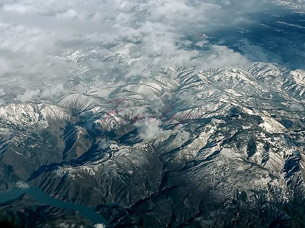 θέα από αεροπλάνο